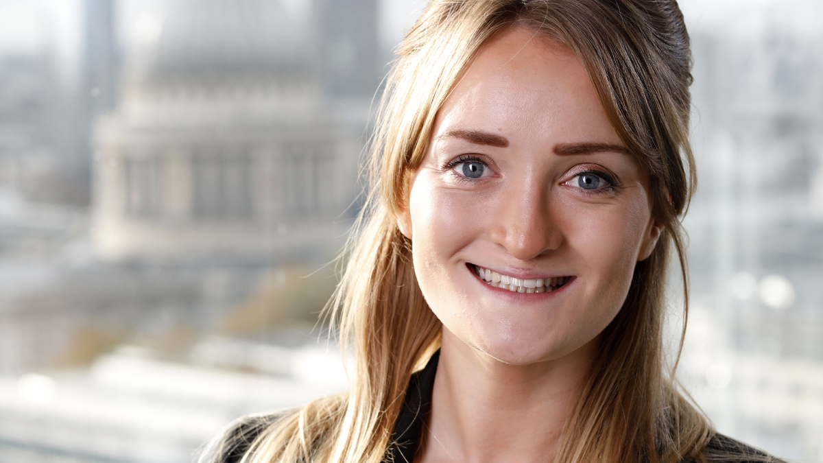 Close up of Emma Wilks