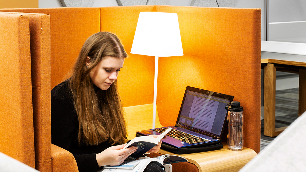 students in lecture theatre