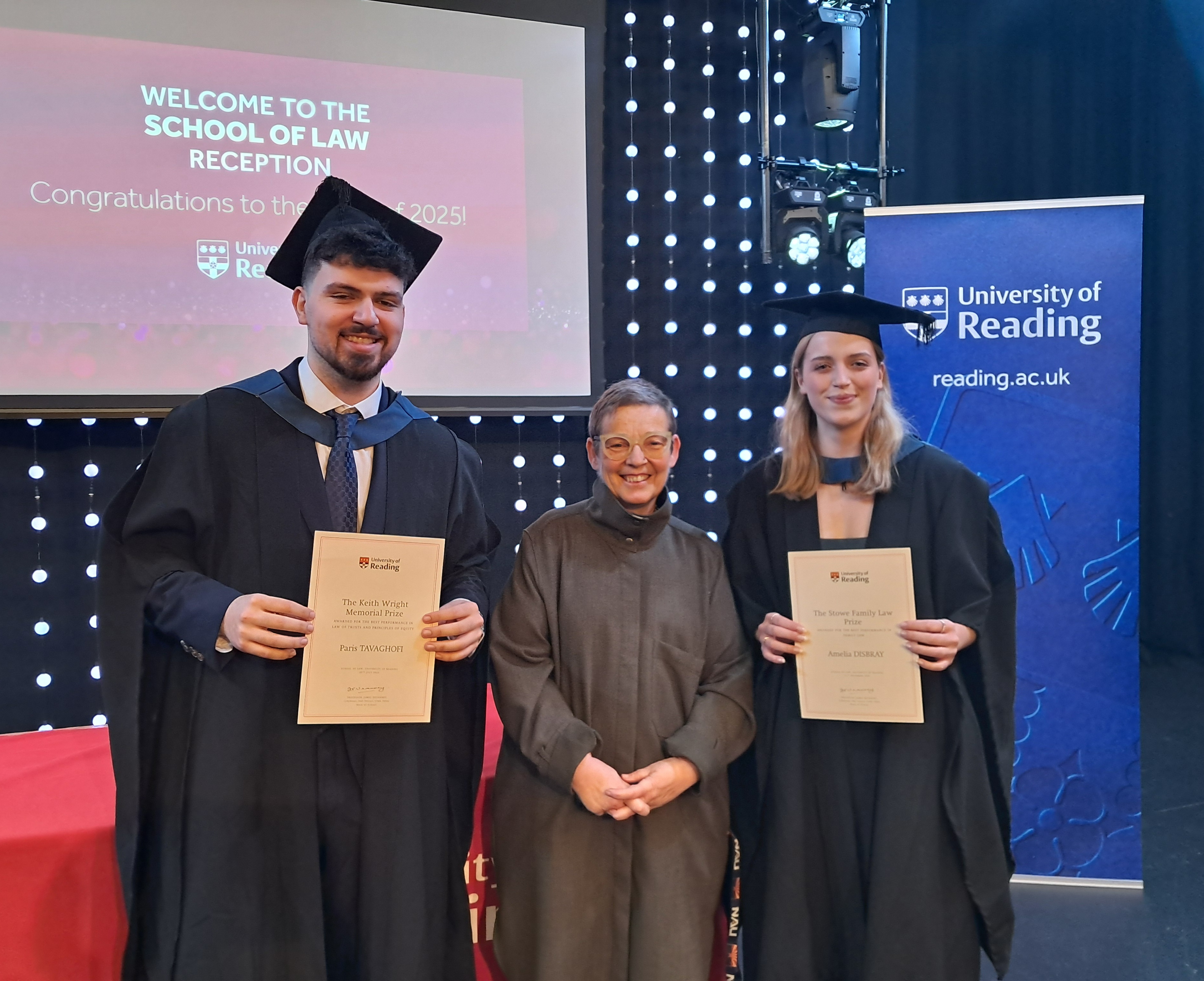 December 2025 graduation prizewinners